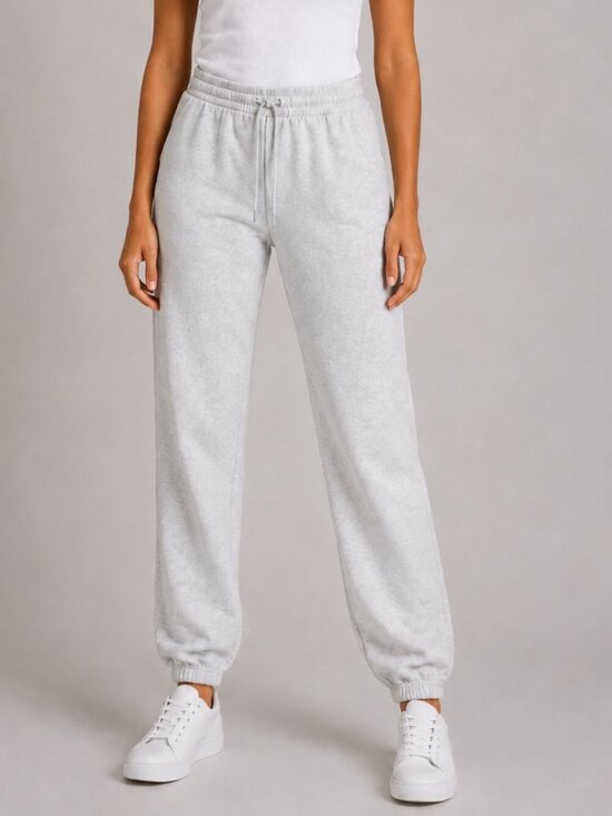 bp Pants - BP. Gray Fleece Jogger Sweatpants Size Small Drawstring